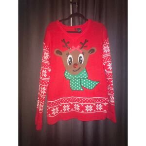 Ugly Christmas Sweater Xmas Size Large